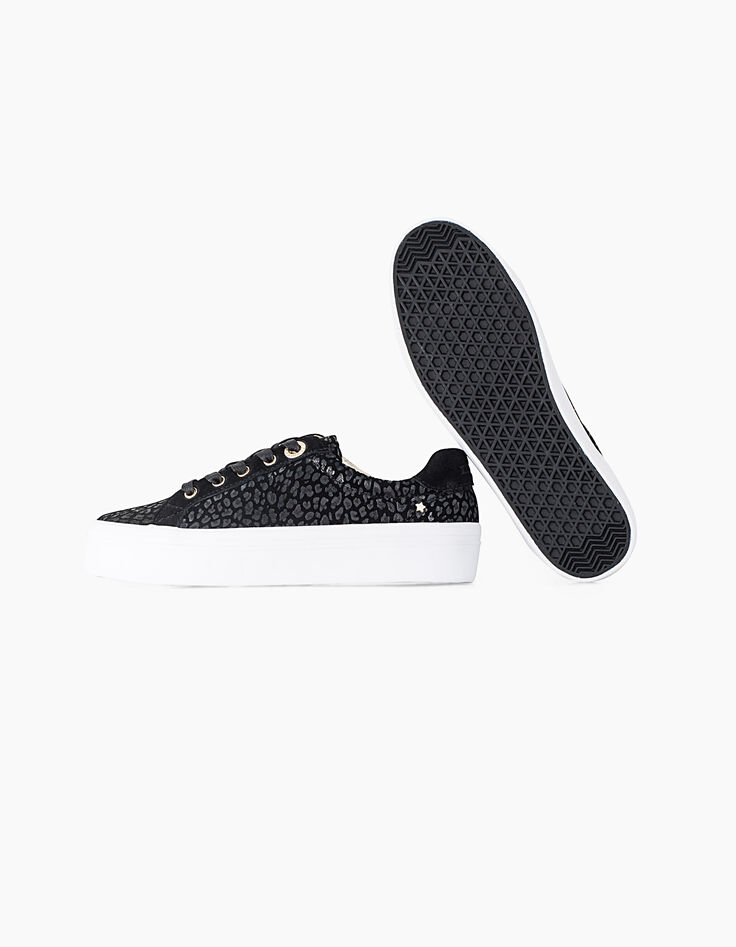 Girls’ leopard print trainers-2 Girls’ leopard print trainers-2
