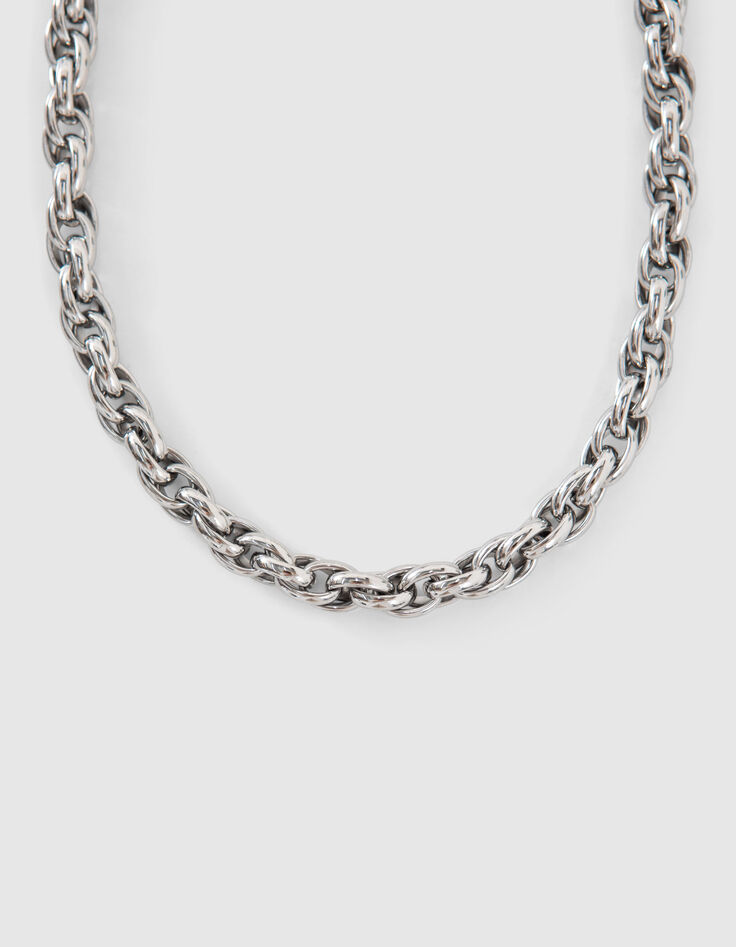 Women's twisted link necklace-2