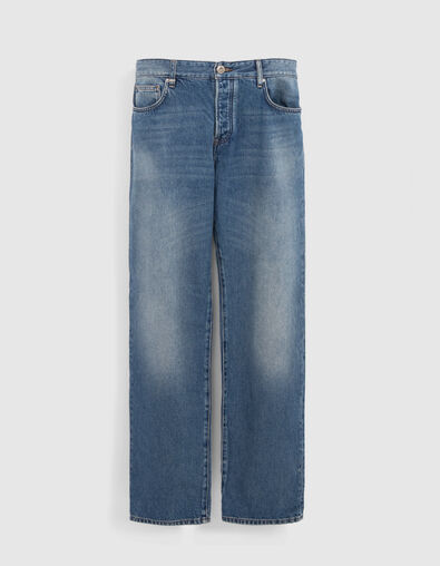 Men's STRAIGHT COMFORT indigo jeans - IKKS