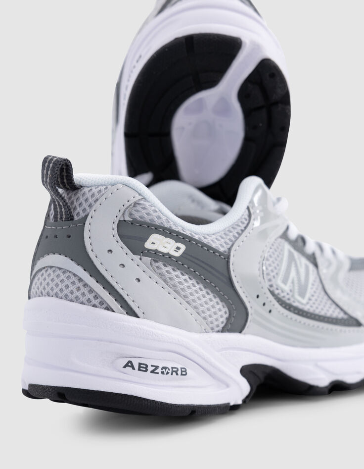 Baskets blanches NEW BALANCE 530 garçon-3