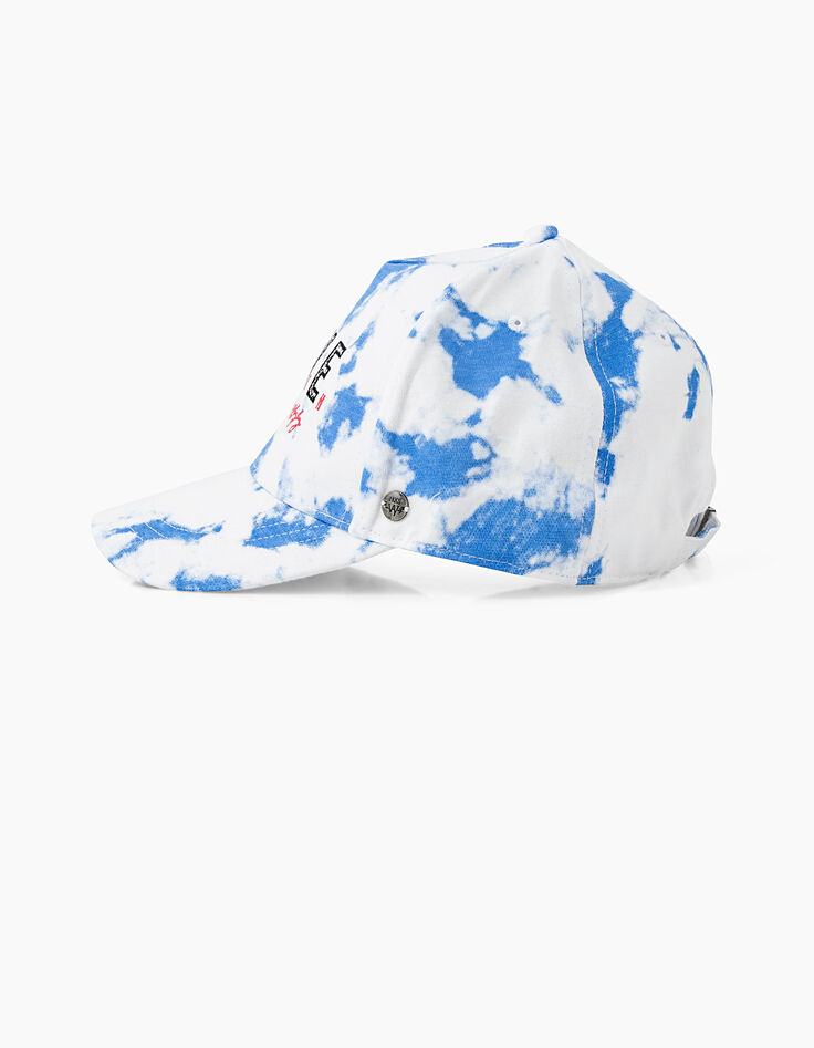 Casquette bleu lavande LOVE EARTH fille-5 Casquette bleu lavande LOVE EARTH fille-5