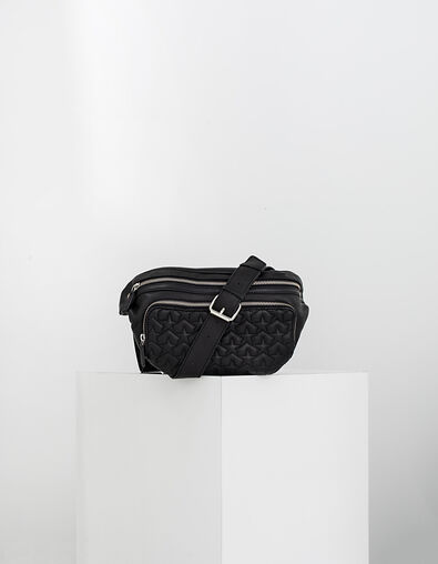 Sac banane IKKS en cuir matelassé femme - IKKS