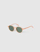 Aprikosenfarbene Sonnenbrille-1