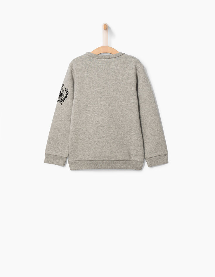 Sudadera parches niño -3