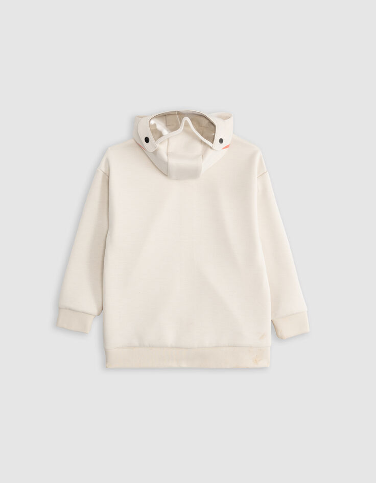 Cardigan beige à capuche-lunettes HOT WHEELS x IKKS garçon-6