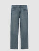 Blauwgrijze STRAIGHT jeans Heren-6