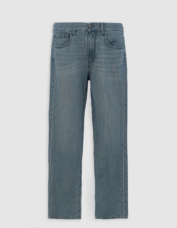 Blauwgrijze STRAIGHT jeans Heren-6
