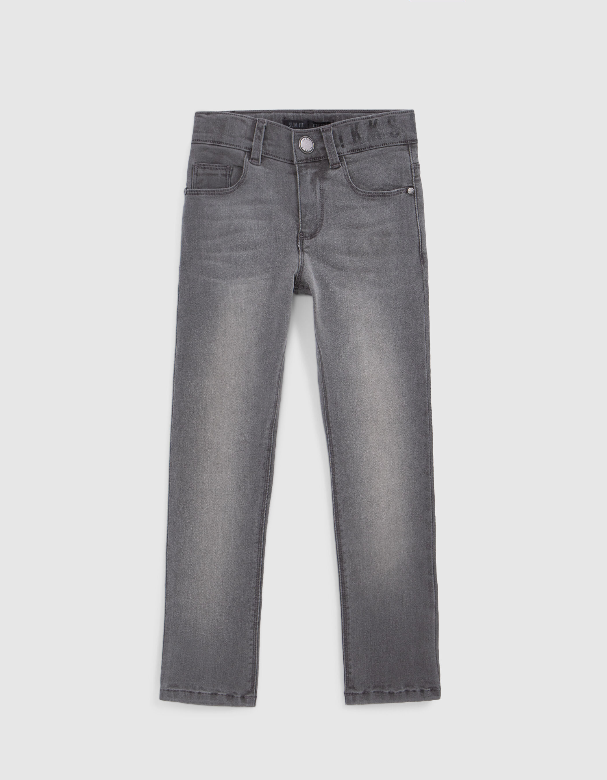 Striped jeans boys top