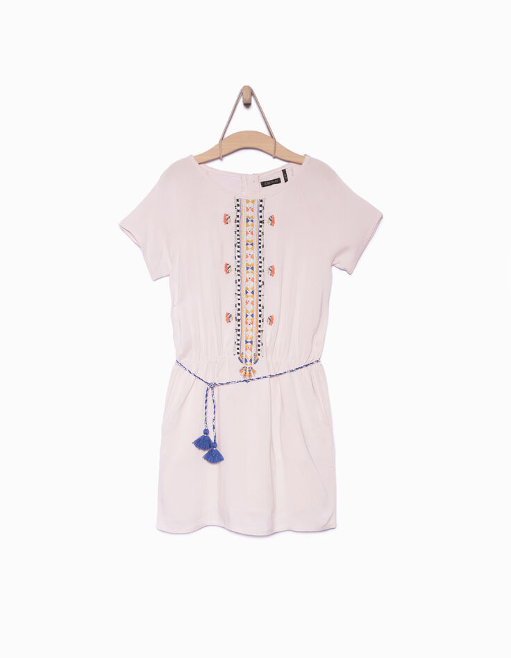 Vestido niña rosa-1