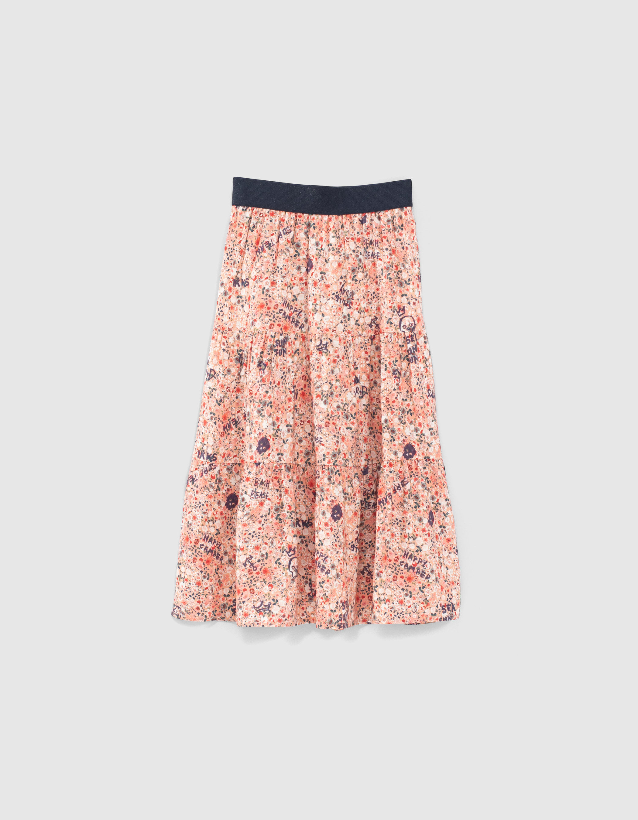 Jupe Fille IKKS - Taille 6 Ans - Couleur Noire - Occasion Très Bon état