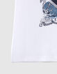 T-shirt blanc coton bio visuel tigre-matelot gar&ccedil;on-4