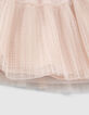 Falda beige tul beige niña-4
