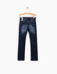 Blauwe vintage slim jeans jongens-2
