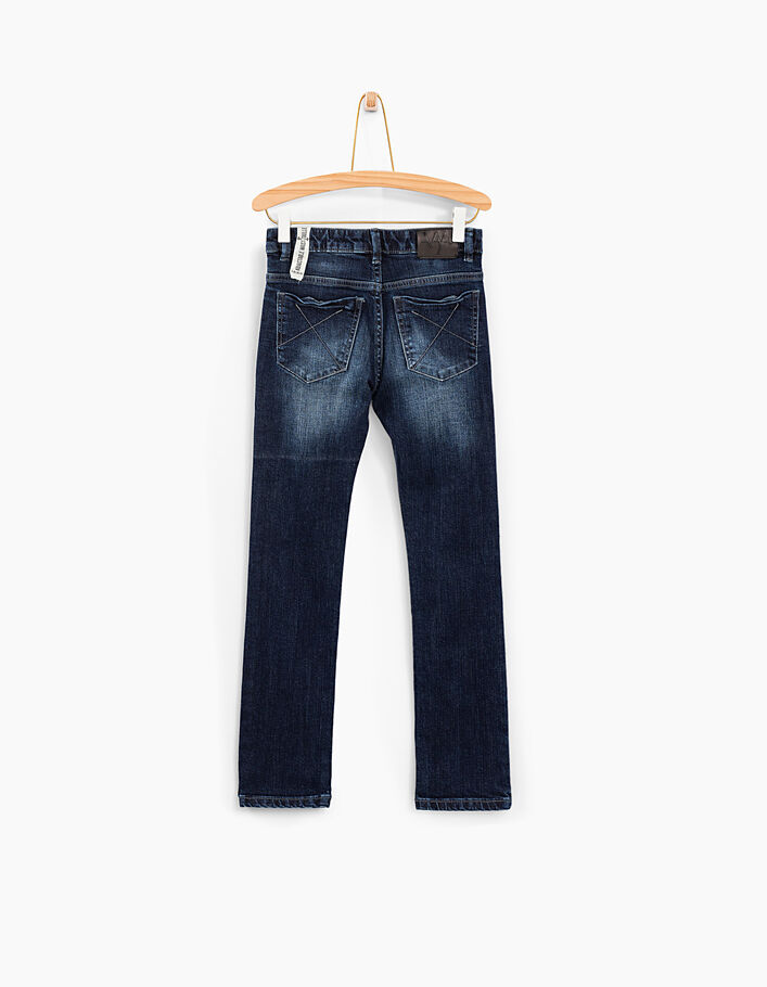 Boys’ vintage blue slim jeans  - IKKS