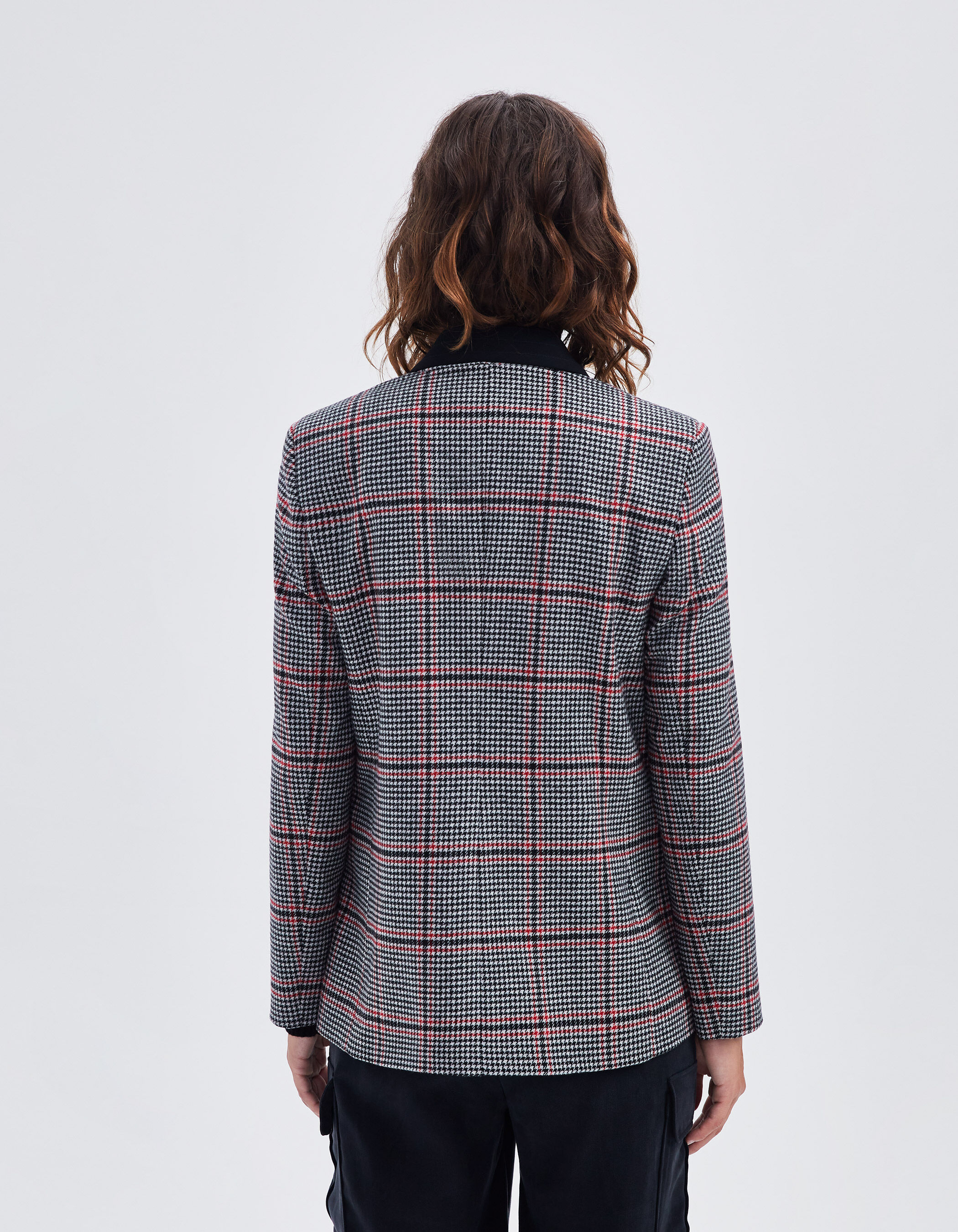 Veste pied best sale poule femme