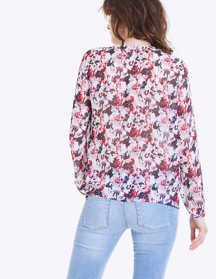 Blusa gasa de viscosa estampado acuarela mujer-2