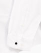 Camisa slim blanca efecto doble cuello Easy Care Hombre-3