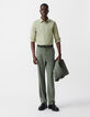 Men’s khaki TRAVEL SUIT suit trousers-2