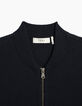 Cardigan zipp&eacute; homme-2