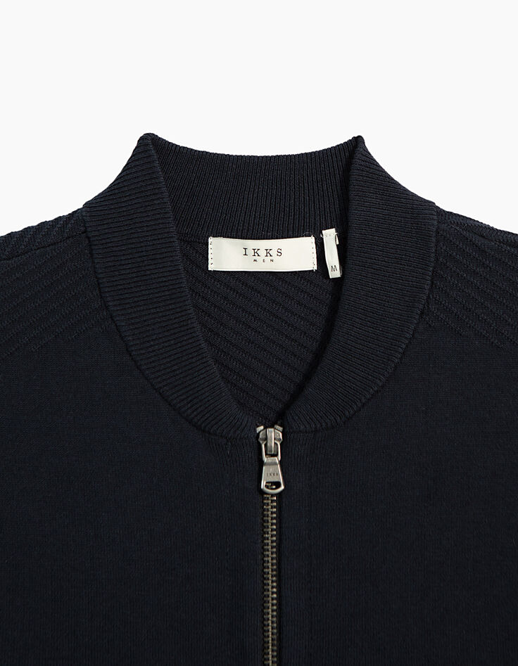 Cardigan zipp&eacute; homme-2
