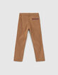 Boys’ camel chinos-2