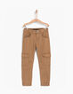 Pantalón camel niño-1
