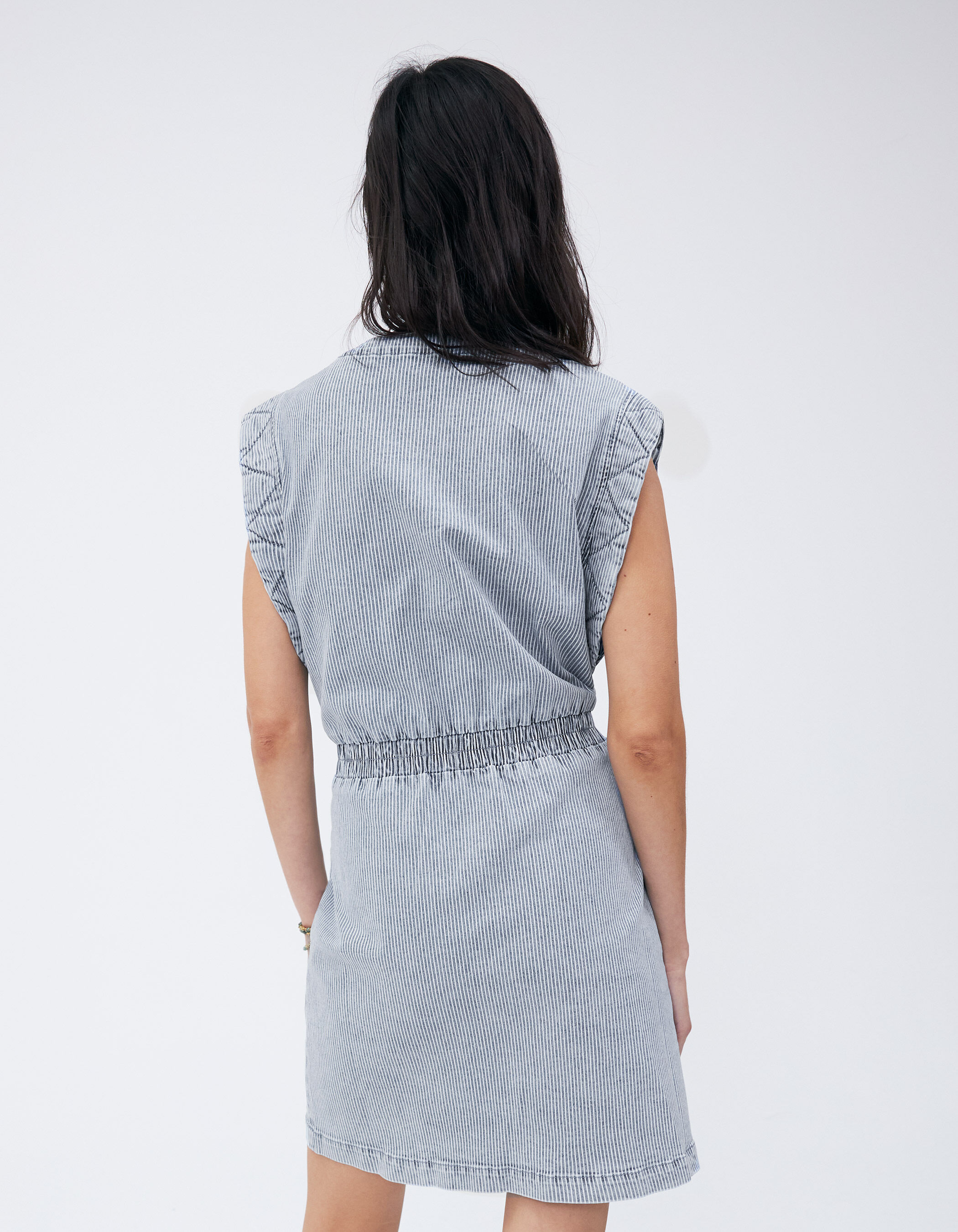 Ikks robe top bleue