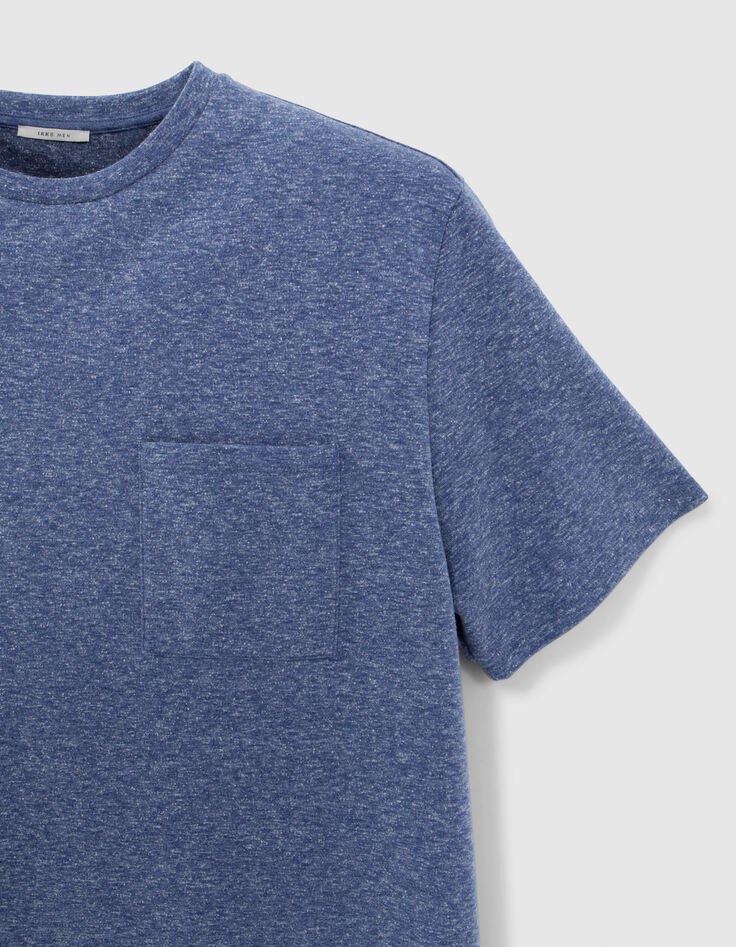 T-shirt cobalt effet faux-uni Homme-5 T-shirt cobalt effet faux-uni Homme-5