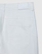 7/8 witte slim jeans met hoge taille Nina Dames-3