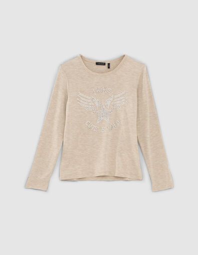 Camiseta mastic army flocado plateado ni&ntilde;a - IKKS