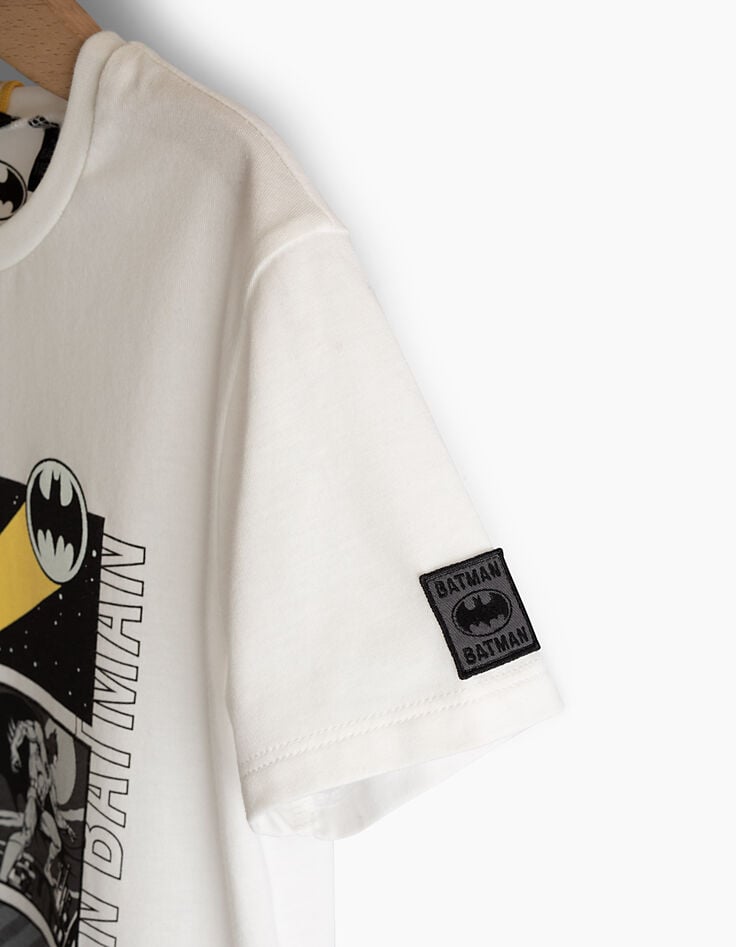 Boys’ off-white Comic-style graphics Batman T-shirt-7