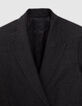 Zwarte blazer met glitters Dames-5