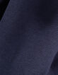 Blauw ritsvest met kap babyjongens-8