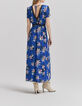 Langes Damenkleid aus LENZING&trade; ECOVERO&trade; mit Paradiesblumen-2