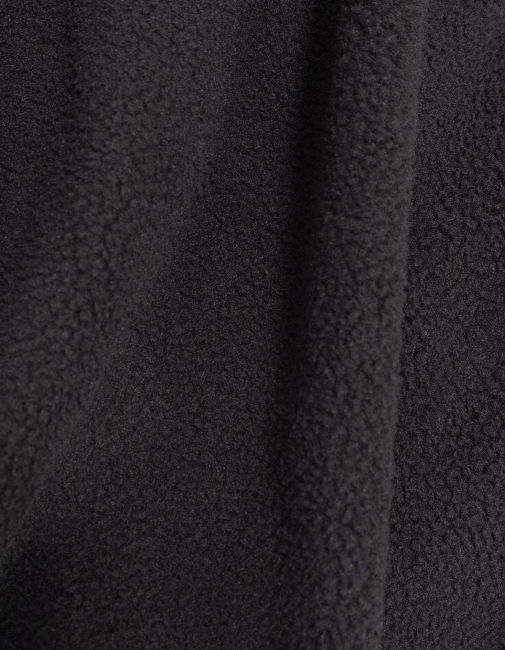 Cárdigan azul marino mangas vaqueras gris teddy niño-6 Cárdigan azul marino mangas vaqueras gris teddy niño-6