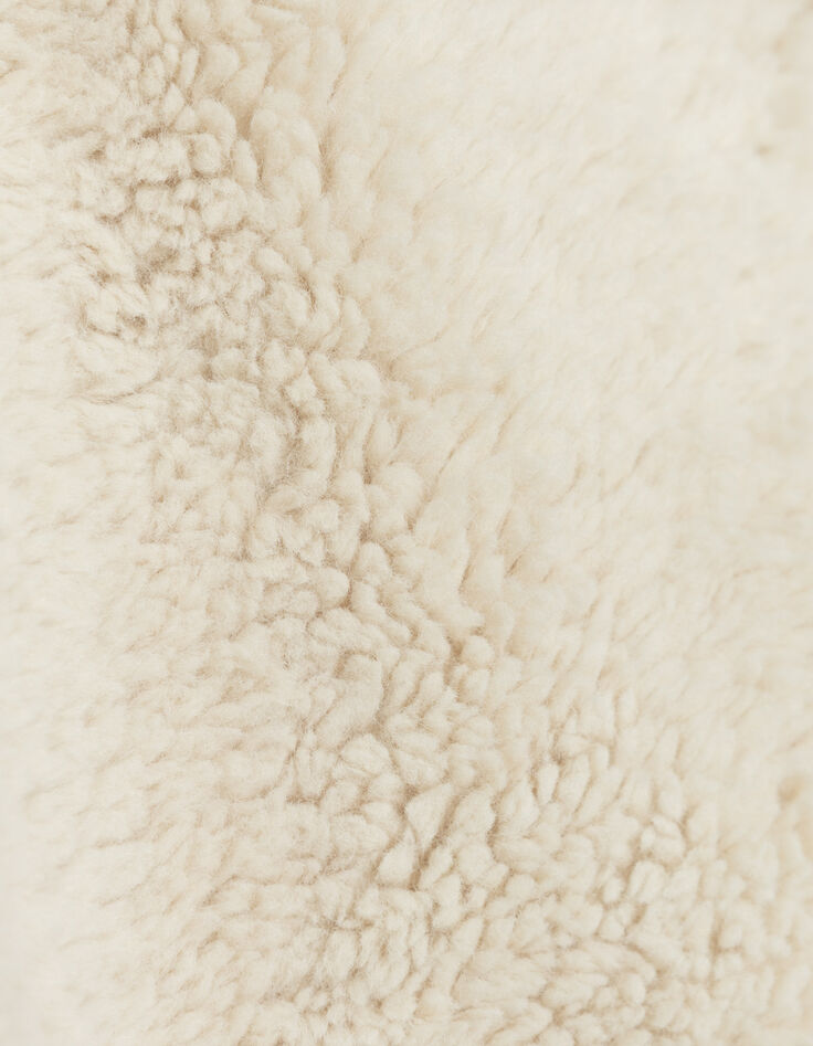 Women’s ecru cape with suit collar-5