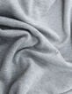 Polo bleu gris en tricot flammé Homme-7