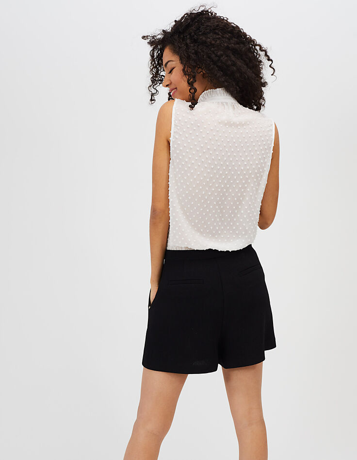 Combi short noir et blanc bi matière I.Code-5 Combi short noir et blanc bi matière I.Code-5