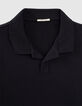 Polo azul marino modal Hombre-2