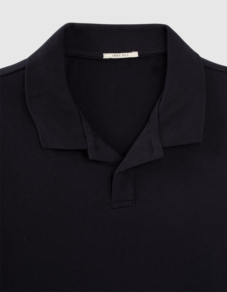 Polo azul marino modal Hombre-2
