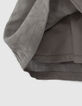 Jurk LENZING™ ECOVERO™ geborduurd visgraatjacquar-7