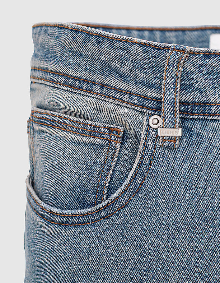 Authentieke stormblauwe SLIM jeans Heren - IKKS