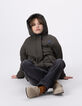 Parka caqui forrada leopardo-corazones niña-2