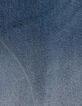Blaue LARGE-Mädchenjeans Waterless mit Deep-Dye-Effekt-10