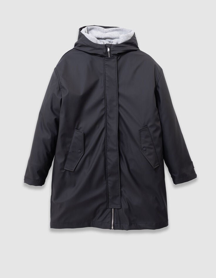 3-in-1 black parka and fur-lined padded jacket-2 3-in-1 black parka and fur-lined padded jacket-2