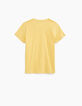 Geel T-shirt Essentiel biokatoen jongens-2