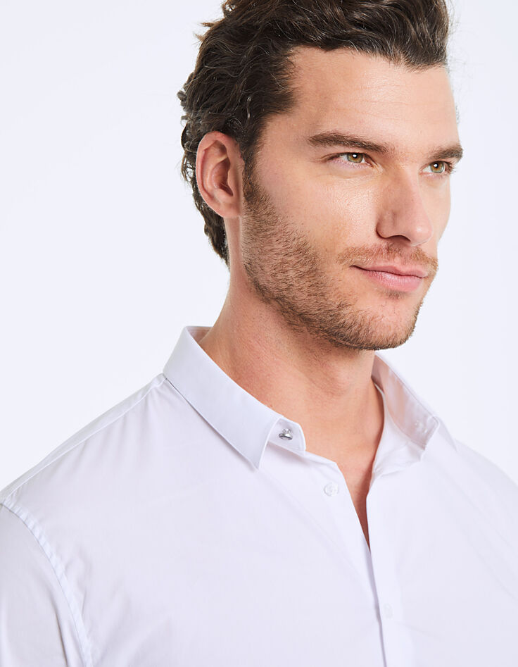 Men’s white Urban Lab SLIM shirt-2