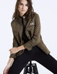 Parka saharienne broderies bijoux femme-2