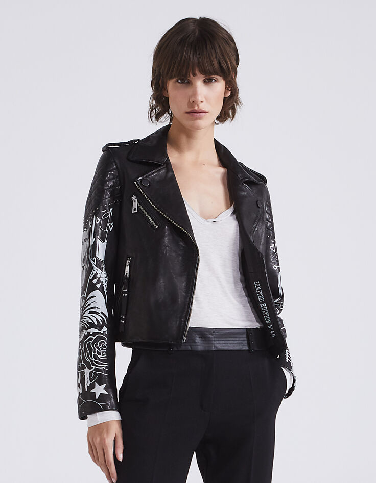 Damen Lederjacke 1440 Leather Story Tag Jisbar-3