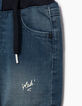Baby boys' stone blue denim Bermuda shorts -5